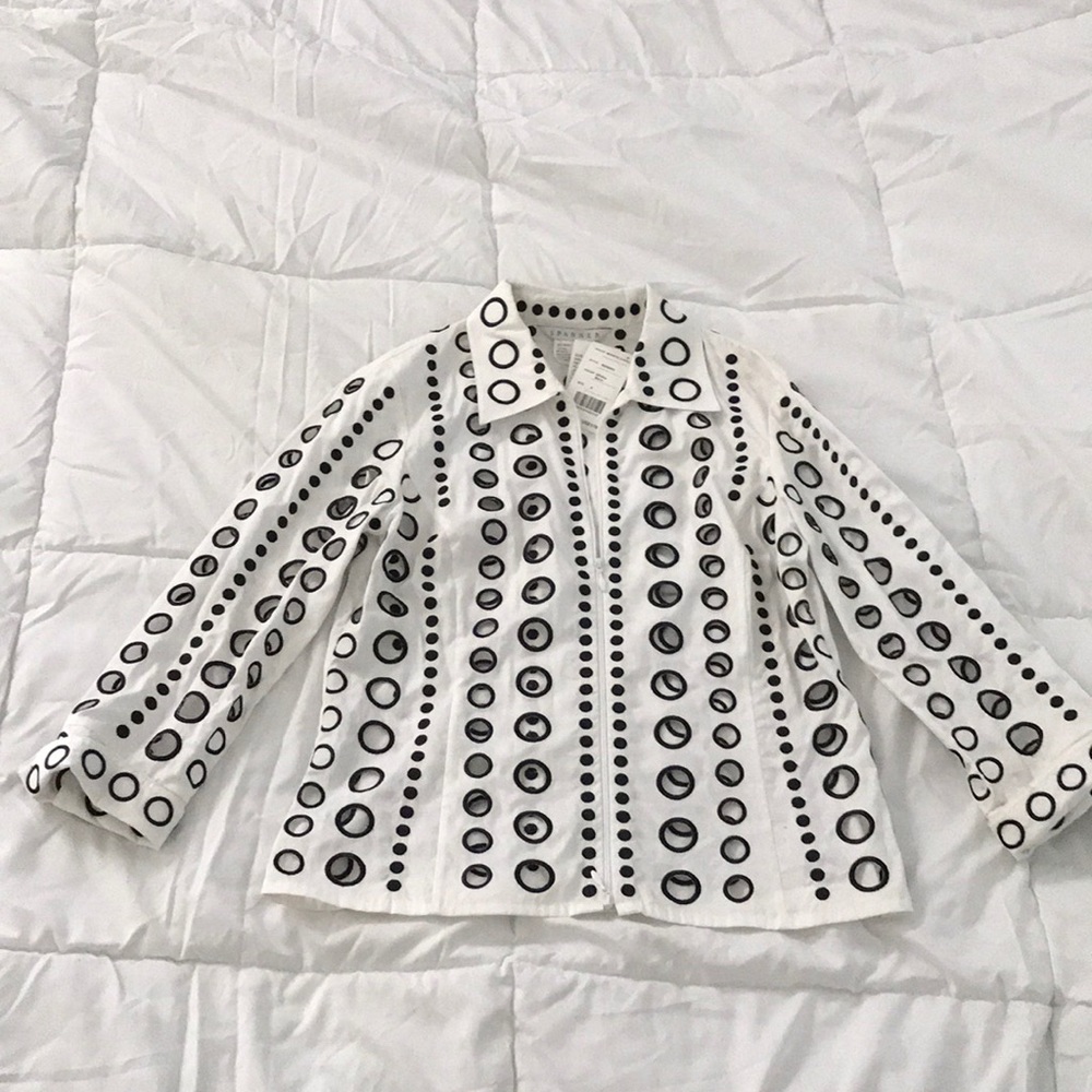 Zip dress top